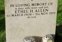 ALLEN Ethel H 1908-1995